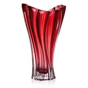 Bohemia Crystal Váza Plantica 8KG970/72T62/320mm - červená