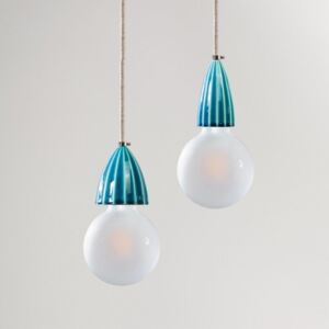 Dizajnová lampa citrus duo bold/narrow modrá