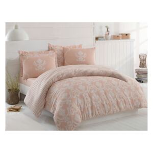 L'ESSENTIEL MAISON Ružový set posteľnej bielizne Pure