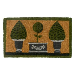 Kokosová rohož ručne vyrobená 3 topiary - 75 * 45 * 3cm