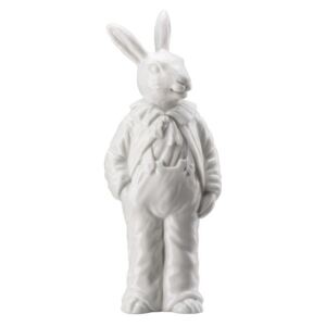 Rosenthal veľkonočná figúrka pán Zajac, Easter Bunny Friends, 15 cm, biely