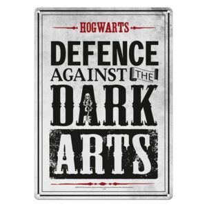 Plechová ceduľa Harry Potter - Dark Arts, (15 x 21 cm)