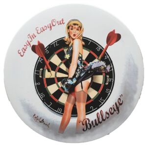 Ceduľa Bullseye 30cm x 30cm Plechová tabuľa