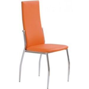 Jedálenská stolička K3 oranžová