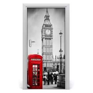 Fototapeta samolepiace na dvere Elizabeth Tower Londýn