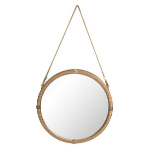Závesné zrkadlo na lane - Ø 60 * 5 cm