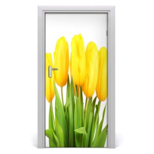 Fototapeta samolepiace žlté tulipány