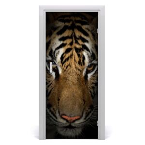 Samolepiace fototapety na dvere tiger