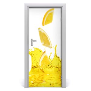 Fototapeta na dvere samolepiace citrónová šťava