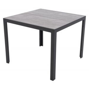 BERGAMO - hliníkový záhradný stôl 90x90 cm - Doppler