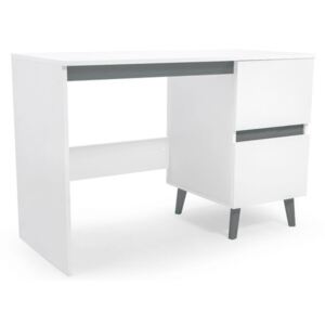 SB Písací stôl Tip 4 - viac farieb Farba: Sivá