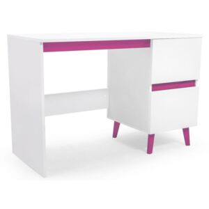 SB Písací stôl Tip 4 - viac farieb Farba: Ružová