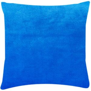 XPOSE® Mikroplyšová obliečka na vankúš - modrá 40x40 cm
