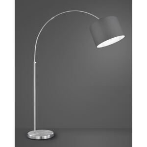 Stojatá lampa HOTEL Grey, 1/E27, H150-215cm