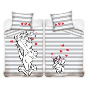 Bavlnné obliečky Tom a Jerry , 140x200/70x90 cm