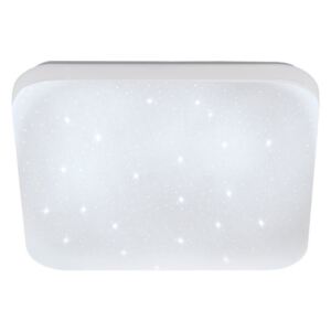 EGLO 33597 | Frania-S Eglo stenové, stropné svietidlo štvorec 1x LED 900lm 4000K biela, kryštálový efekt