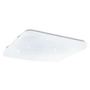 EGLO 33608 | Frania-S Eglo stenové, stropné svietidlo štvorec 1x LED 2000lm 4000K biela, kryštálový efekt