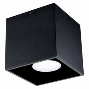 KANLUX 27030 | Algo Kanlux rameno stenové svietidlo 1x GU10 čierna