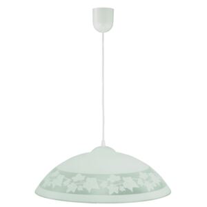 LAMPEX 013/D | Lampex-Pendant Lampex visiace svietidlo 1x E27 biela, sivé