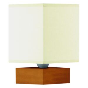 LAMPEX 078/LM OLC | Arbor Lampex stolové svietidlo 20cm 1x E14 borovica, krémové