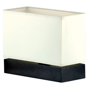 LAMPEX 077/LM WEN | Stella-LA Lampex stolové svietidlo 20cm 1x E14 wenge, biela