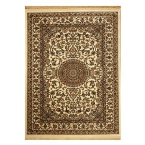 Kusový koberec Kerman krémový, Velikosti 120x170cm