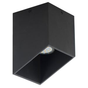 LAMPEX 625/1 CZA | Rubik Lampex stenové svietidlo 1x GU10 čierna