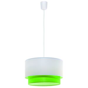 LAMPEX 508/E ZIELONY | Lida-LA Lampex visiace svietidlo 1x E27 biela, zelená