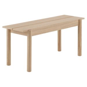 Muuto Lavica Linear Wood Bench 110 cm
