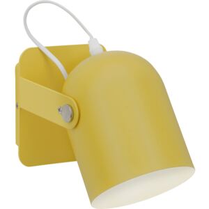 BRILLIANT 98982/02 | Yan Brilliant rameno stenové svietidlo prepínač otočné prvky 1x E27 žltá