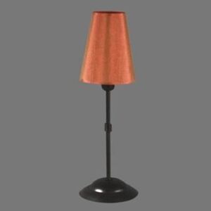 NAMAT 1239/11 | Redan Namat stolové svietidlo 40cm prepínač 1x E14 čierna, červená, biela