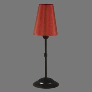 NAMAT 1231/11 | RadanN Namat stolové svietidlo 40cm prepínač 1x E14 čierna, červená, biela