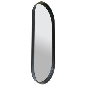 ICONIC Čierne oválne zrkadlo Rozmery zrkadla: 40 x 75 cm