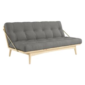 KARUP DESIGN Pohovka Folk Sofa Bed – Clear lacquered/Grey