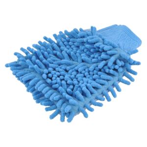 ISO Čistiace rukavice s mikrovláknami, modrá