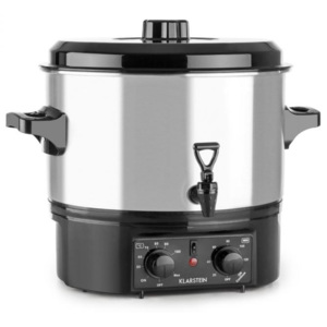 Klarstein Biggie Small, ušľachtilá oceľ, 16 l, 2000 W, zavárací automat, hrniec na zaváranie