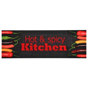 Kuchynský koberec prateľný dizajn Hot & Spicy 60x300 cm