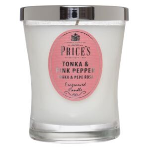 Price´s SIGNATURE vonná svíčka ve skle Tonka & pink pepper střední 425g