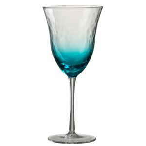 Modrá pohár na víno Verma - Ø 10 * 22 cm