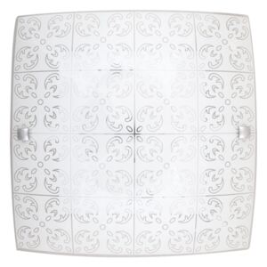 RABALUX 3329 | Fleur-RA Rabalux stenové, stropné svietidlo štvorec 1x LED 960lm 3000K biela, vzorka