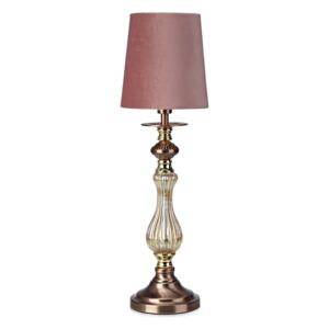 MARKSLOJD 106990 | Heritage Markslojd stolové svietidlo 60cm prepínač na vedení 1x E14 viacferebné, ružové