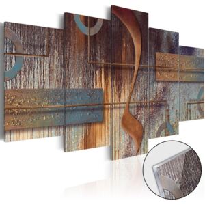 Obraz na akrylátovom skle - Oriental Composition [Glass] 100x50