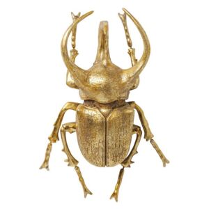 KARE DESIGN Nástenná dekorácia Atlas Beetle zlatá