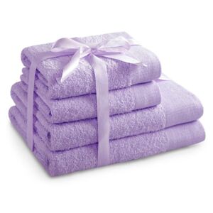 Súprava uterákov Amari lila fialová 50x100 cm