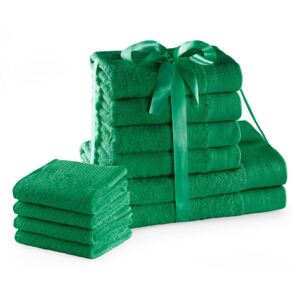 Súprava uterákov Amari Family zelená 30x50 cm