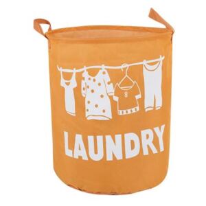Kôš na bielizeň laundry oranžový