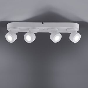 Trio SANCHO | stropné / nástenné kovové bodové LED svietidlo Farba: Biela
