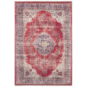 Nouristan - Hanse Home koberce Kusový koberec Farah 104466 Red/Cream - 120x170 cm