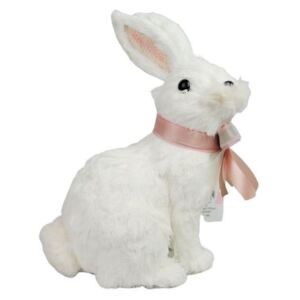 Biely králik Rabbit - 17 * 13 * 24,5 cm