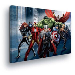 Obraz na plátne - Marvel Superheroes II 60x40 cm